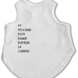 Mi felicidad está donde empieza la correa